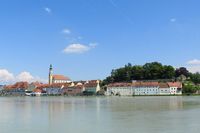 Athletic cycling on the Danube